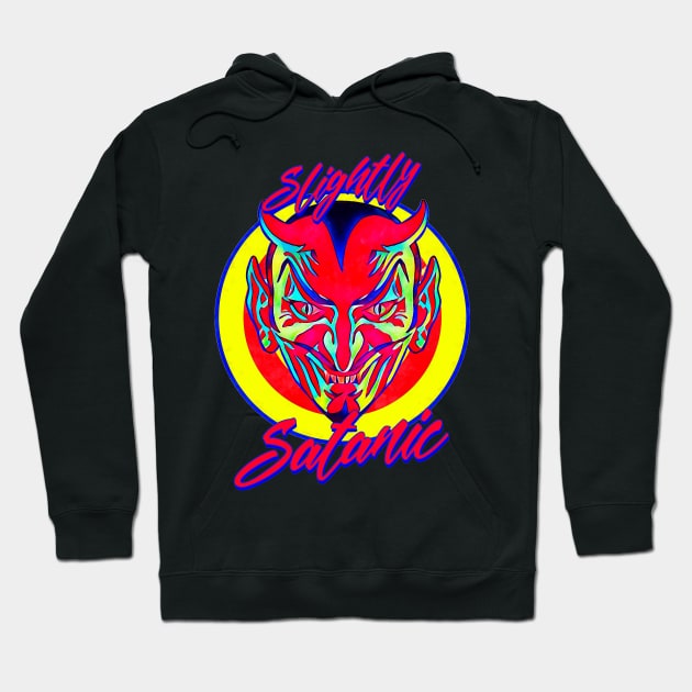 Slightly Satanic Hoodie by UnlovelyFrankenstein